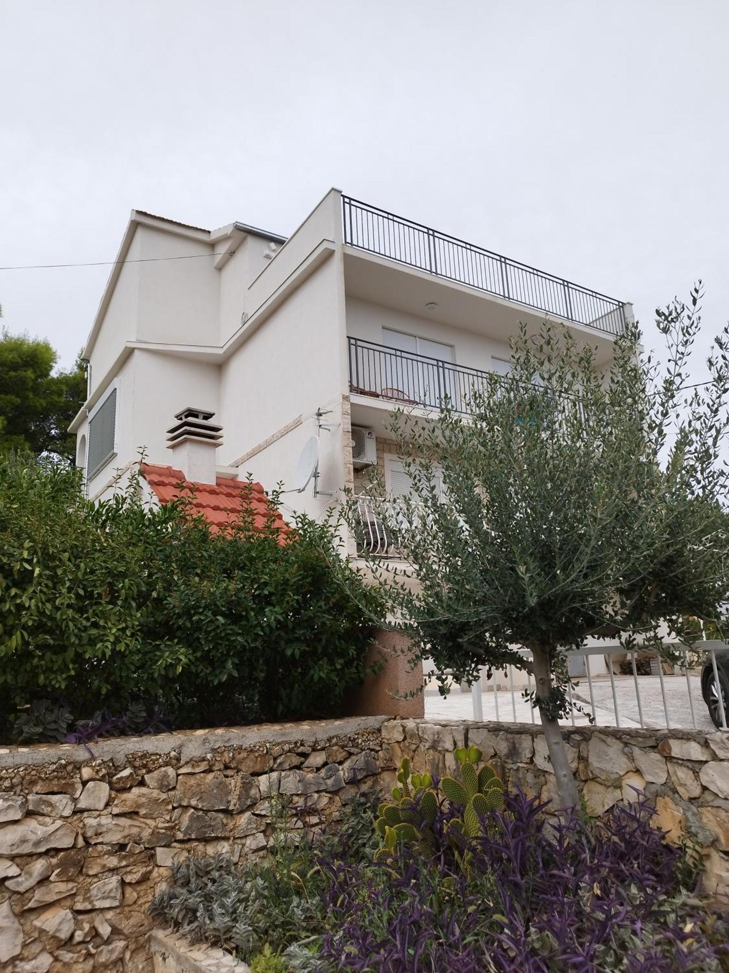 Apartament Domenico - 50 M From The Sea Donji Seget Zewnętrze zdjęcie