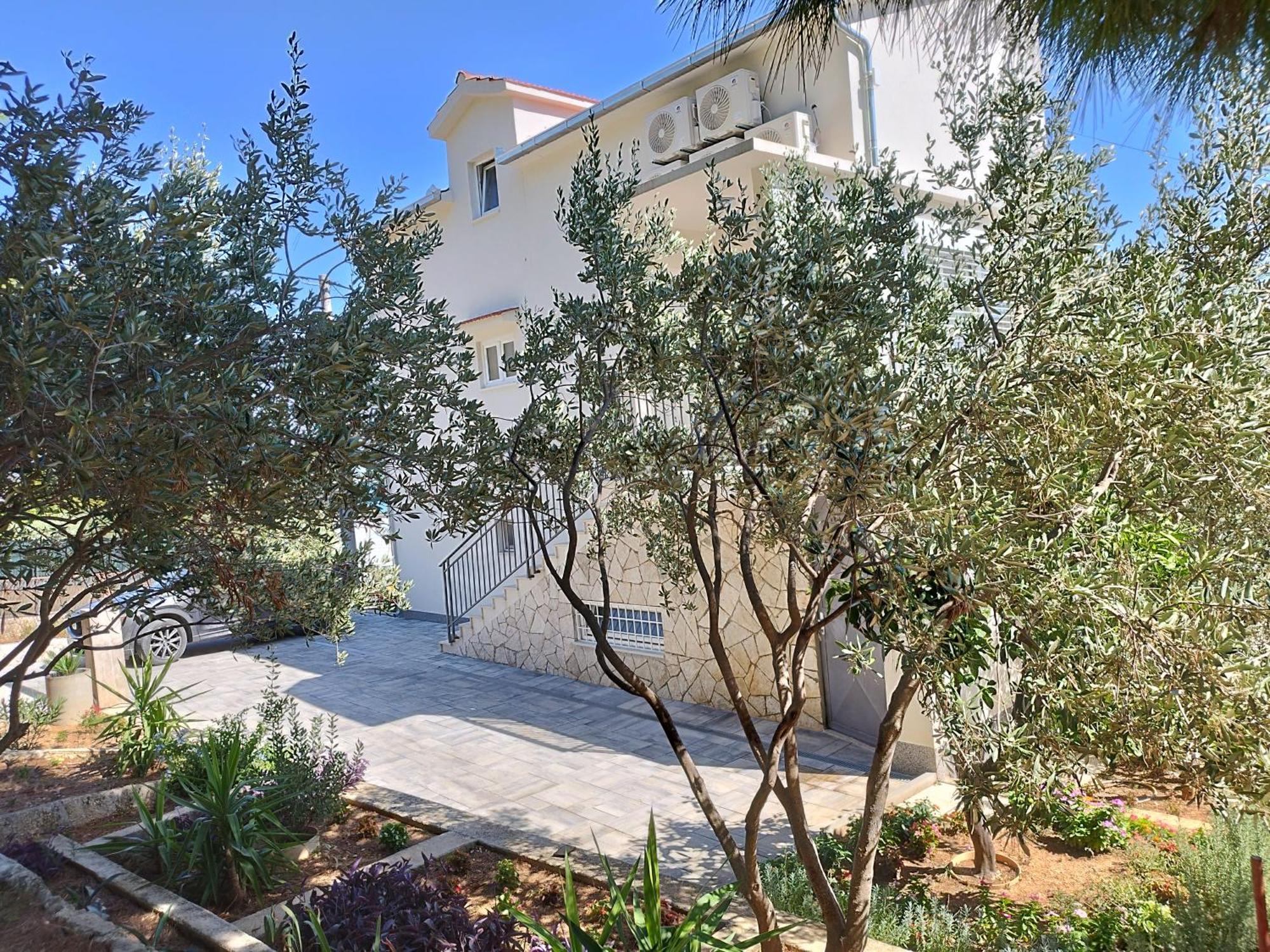 Apartament Domenico - 50 M From The Sea Donji Seget Zewnętrze zdjęcie